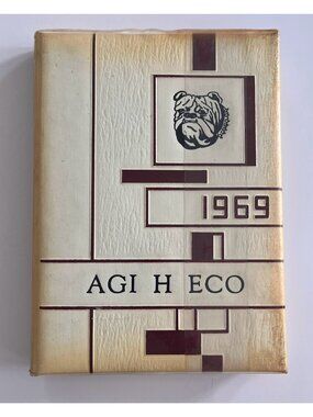 1969 Agi-H-Eco Hamilton High School Hamilton, Alabama Yearbook